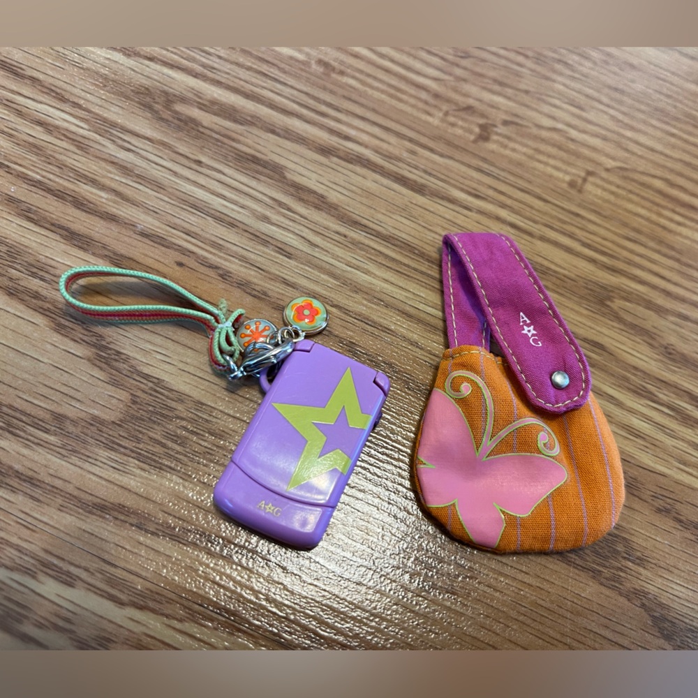 American Girl 2008 Purse and Charms Set